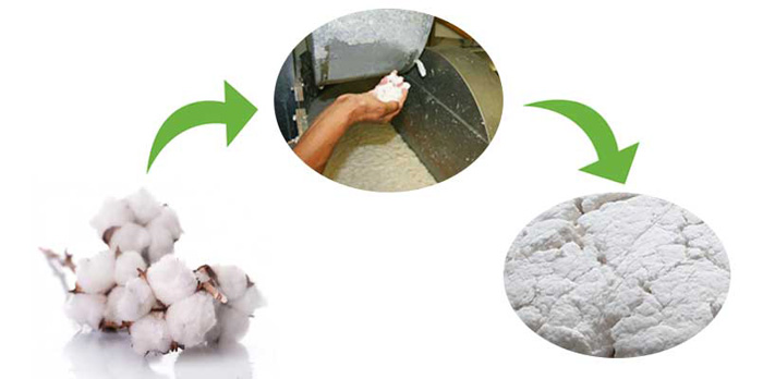 cotton pulp process